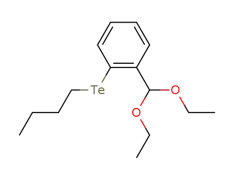 2-(butyltelluro)benzaldehyde diethyl acetal