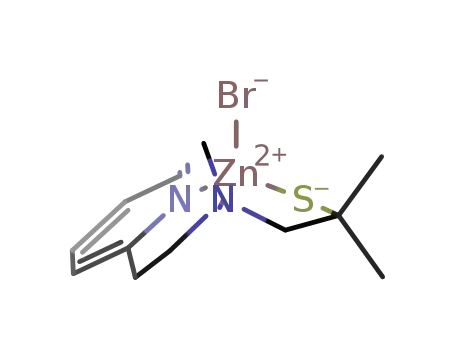 [(2-methyl-1-[methyl-(2-pyridin-2-yl-ethyl)amino]propane-2-thiolato)ZnBr]
