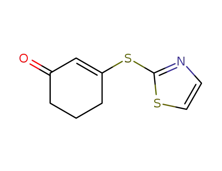 3-(thiazol-2-ylsulfanyl)-cyclohex-2-enone