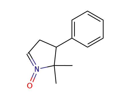 Molecular Structure of 20894-18-2 (5,5-DIMETHYL-4-PHENYL-1-PYRROLINE N-OXIDE)