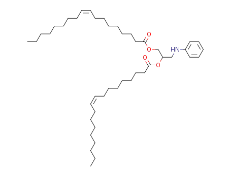 Molecular Structure of 95416-26-5 (3-(N-phenylamino)-1,2-propanediol 1,2-dioleoyl ester)