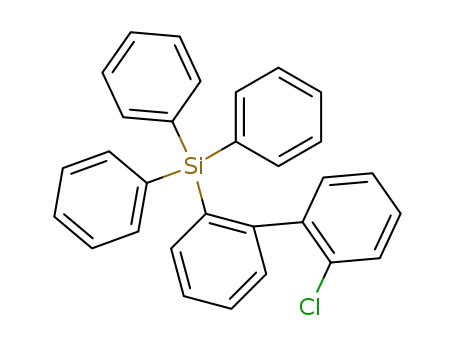 Molecular Structure of 18875-00-8 ((2'-chloro-biphenyl-2-yl)-triphenyl-silane)