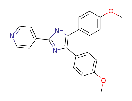 4-[4,5-Bis-(4-methoxy-phenyl)-1H-imidazol-2-yl]-pyridine