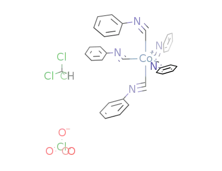 pentakis(phenylisocyanide)cobalt(I)<sup>(1+)</sup> perchlorate * chloroform
