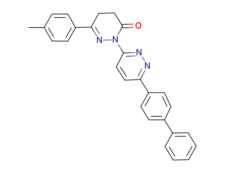 6-(4'''-tolyl)-2-[3'-(4''-biphenyl)pyridazin-6'-yl]-2,3,4,5-tetrahydropyridazin-3-one