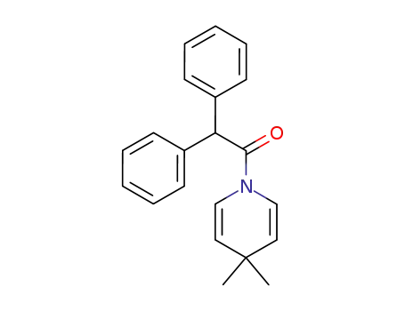 Molecular Structure of 115932-92-8 (1-diphenylacetyl-1,4-dihydro-4,4-dimethylpyridine)