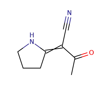 Butanenitrile, 3-oxo-2-(2-pyrrolidinylidene)- (9CI)