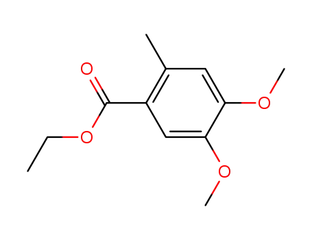 Benzoic acid, 4,5-dimethoxy-2-methyl-, ethyl ester
