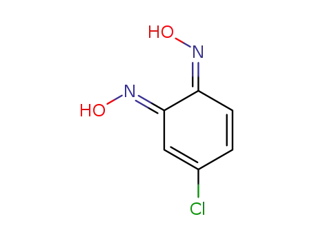 3,5-Cyclohexadiene-1,2-dione, 4-chloro-, dioxime