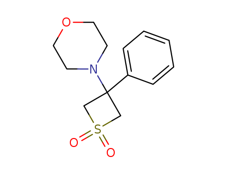 Morpholine,4-(1,1-dioxido-3-phenyl-3-thietanyl)- cas  25957-61-3