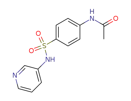 Molecular Structure of 302935-41-7 (Acetamide, N-[4-[(3-pyridinylamino)sulfonyl]phenyl]-)