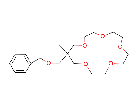 1,4,7,10,13-Pentaoxacyclohexadecane,
15-methyl-15-[(phenylmethoxy)methyl]-