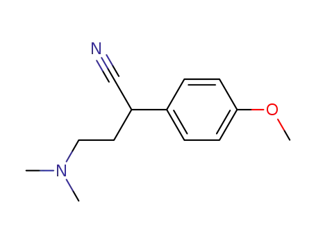 4-Dimethylamino-2-(4-methoxy-phenyl)-butyronitrile