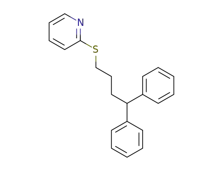 4,4-diphenylbutyl 2-pyridyl sulphide