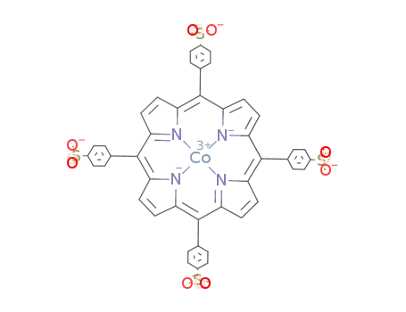 코발트 (III)-테트라 키스 (4- 설포 나토 페닐) 포르피린