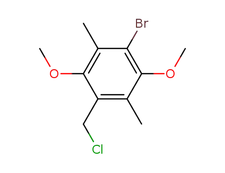 1-bromo-4-chloromethyl-2,5-dimethoxy-3,6-dimethyl-benzene
