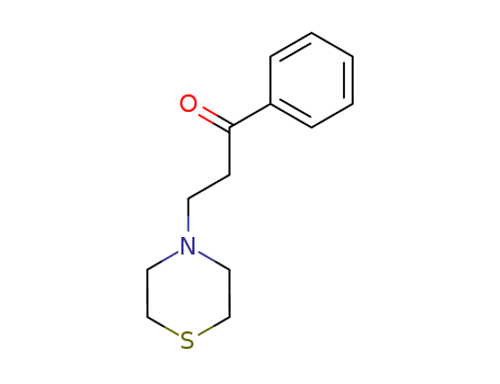 1-Propanone, 1-phenyl-3-(4-thiomorpholinyl)-
