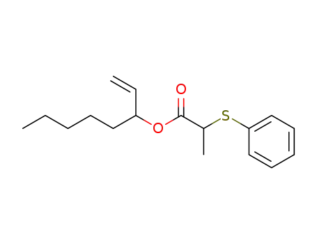 1-Pentyl-2-propenyl 2-(phenylthio)propanol
