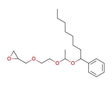 2-{2-[1-(1-Phenyl-octyloxy)-ethoxy]-ethoxymethyl}-oxirane