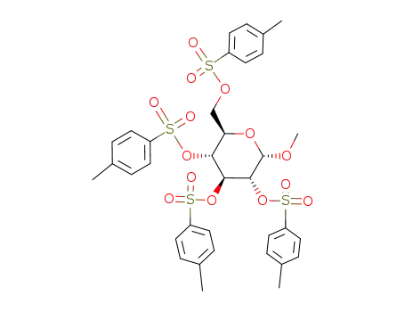 methyl-[tetrakis-<i>O</i>-(toluene-4-sulfonyl)-α-D-glucopyranoside]