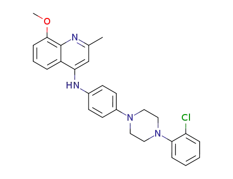 {4-[4-(2-Chloro-phenyl)-piperazin-1-yl]-phenyl}-(8-methoxy-2-methyl-quinolin-4-yl)-amine