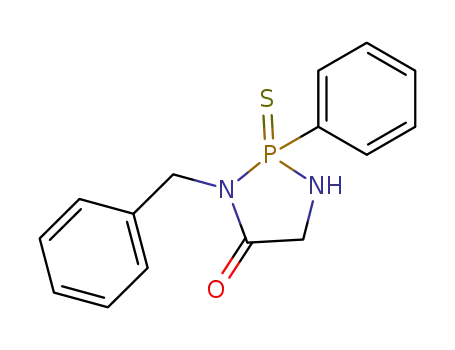 1,3,2-Diazaphospholidin-4-one, 2-phenyl-3-(phenylmethyl)-, 2-sulfide