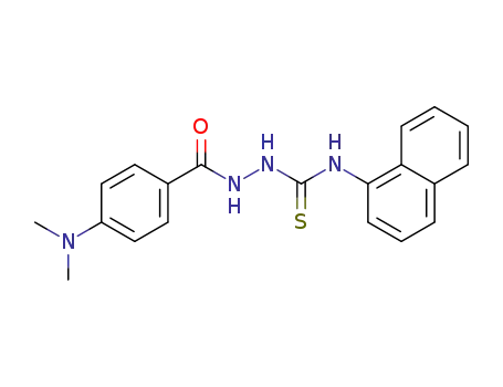 N-4-(dimethylamino)benzamido-N'-1-naphthylthiourea