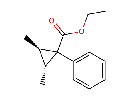 (2R,3R)-2,3-Dimethyl-1-phenyl-cyclopropanecarboxylic acid ethyl ester