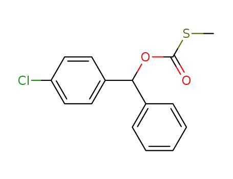 Molecular Structure of 3326-54-3 (<Phenyl-(4-chlor-phenyl)-methyl>-methyl-thiocarbonat)