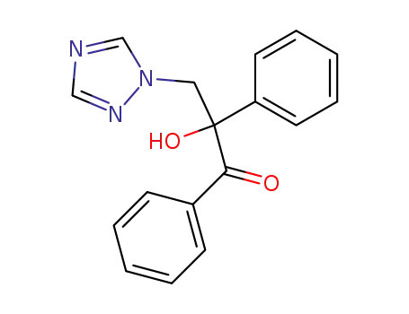 2-hydroxy-1,2-diphenyl-3-(1,2,4-triazol-1-yl)propan-1-one