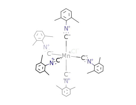 Mn[CNC<sub>6</sub>H<sub>3</sub>(CH<sub>3</sub>)2]5Cl