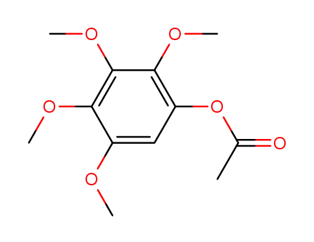 2,3,4,5-Tetramethoxy-acetoxybenzol