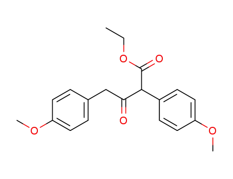 ethyl 3-oxo-2,4-bis(4-methoxyphenyl)butanoate