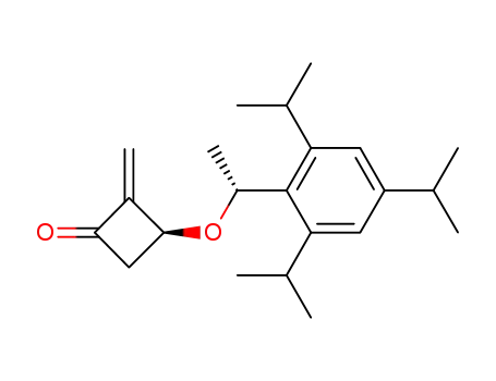(S)-2-methylene-3-((R)-1-(2,4,6-triisopropylphenyl)ethoxy)cyclobutanone