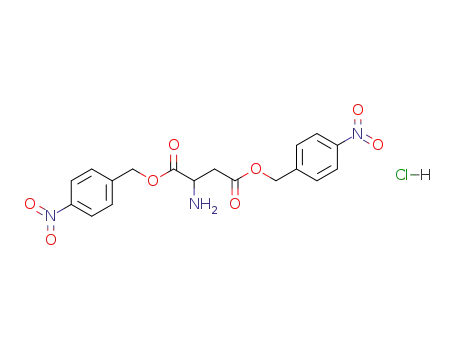 2-Amino-succinic acid bis-(4-nitro-benzyl) ester; hydrochloride
