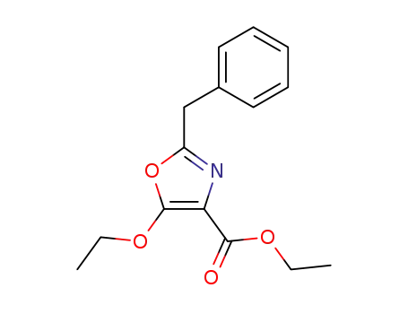 5-ethoxy-2-benzyl-oxazole-4-carboxylic acid ethyl ester