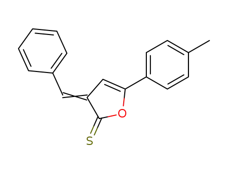 3-[1-Phenyl-meth-(E)-ylidene]-5-p-tolyl-3H-furan-2-thione