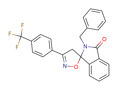 2-(phenylmethyl)-3'-<4-(trifluoromethyl)phenyl>spiro<1H-isoindole-1,5'(4'H)-isoxazol>-3(2H)-one