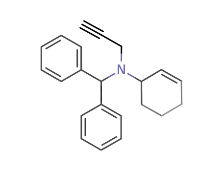 Benzenemethanamine, N-2-cyclohexen-1-yl-a-phenyl-N-2-propynyl-