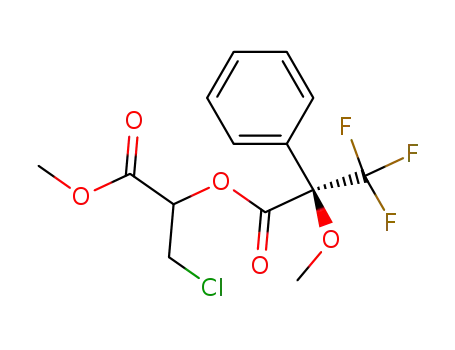 (R)-3,3,3-Trifluoro-2-methoxy-2-phenyl-propionic acid 2-chloro-1-methoxycarbonyl-ethyl ester