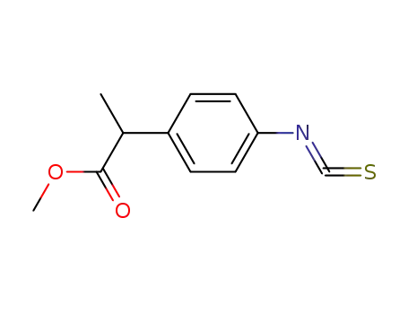 methyl 4-isothiocyanatophenyl-α-methyl acetate