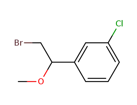 2-bromo-1-(3-chlorophenyl)-1-methoxyethane