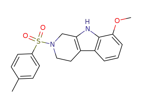 N-tosyl-8-methoxy-1,2,3,4-tetrahydro-β-carboline