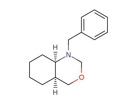 2H-3,1-Benzoxazine, octahydro-1-(phenylmethyl)-, cis-