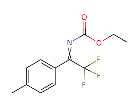 ethyl 2,2,2-trifluoro-1-(4-methylphenyl)ethylidenecarbamate