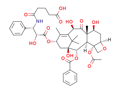 10-Deacetyl-N-debenzoyl-N-(4-carboxy-1-oxobutyl)taxol