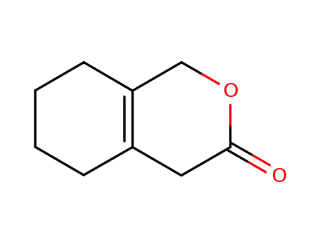 Molecular Structure of 6007-99-4 (3H-2-Benzopyran-3-one, 1,4,5,6,7,8-hexahydro-)