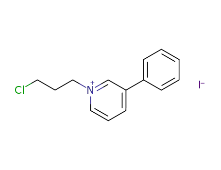 1-(3-Chloro-propyl)-3-phenyl-pyridinium; iodide