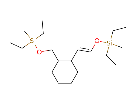 1-(Diethyl-methyl-silanyloxymethyl)-2-[(Z)-2-(diethyl-methyl-silanyloxy)-vinyl]-cyclohexane