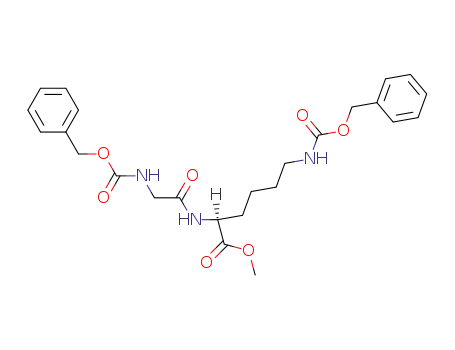 <i>N</i><sup>6</sup>-benzyloxycarbonyl-<i>N</i><sup>2</sup>-(<i>N</i>-benzyloxycarbonyl-glycyl)-L-lysine methyl ester